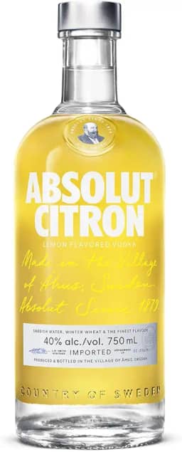 Absolut Vodka Citron 750 Ml