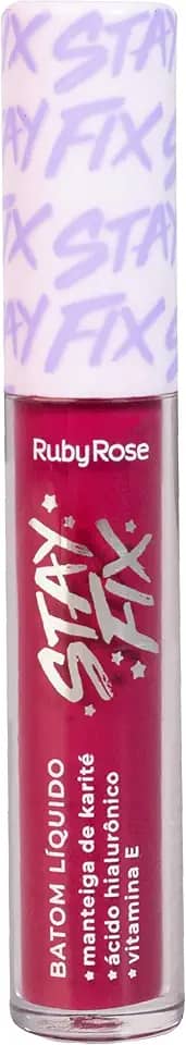Batom Líquido Stay Fix HB5692 CS80 Adhara 2 Ruby Rose