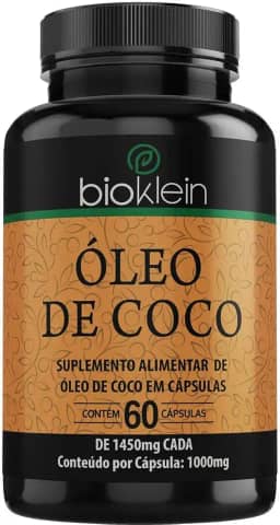 Óleo de Coco - 60 Cápsulas - Bioklein, Bioklein