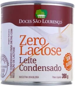 Leite Condensado Zero Lactose Doces São Lourenço 380g