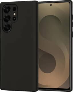 Capa Premium para Samsung [Galaxy S25 ULTRA] Capinha Slim Preta [Protege Camera] Anti Impacto, Resistente Anti Riscos, Leve com TPU Reforçada e Design Elegante