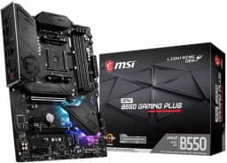 Placa mãe MSI MPG AMD B550 Gaming Plus Socket AM4 ATX DDR4-SDRAM