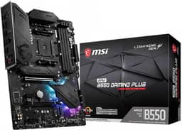Placa mãe MSI MPG AMD B550 Gaming Plus Socket AM4 ATX DDR4-SDRAM