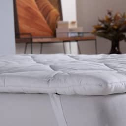 Pillow Top Viúva 1,28m x 1,88m | 8 cm de Espessura com Enchimento 800 g | Colchão de Algodão Macio e Confortável | Suporte Anatômico e Respirável