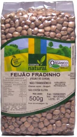 Feijão Fradinho Orgânico Coopernatural 500g