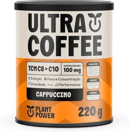 3 Corações Suplemento Ultracoffee Cappuccino 220G - Lata