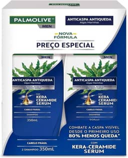 Palmolive Shampoo + Shampoo Anticaspa Antiqueda Men Anticaspa for Men 2pack 350ml