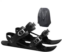 Raquetes de neve para homens, Skate na neve,Esquis de patinação - Ferramentas leves de esqui, acessório de esqui ajustável, skate de neve antiderrapante multifuncional para adultos, crianças, corridas