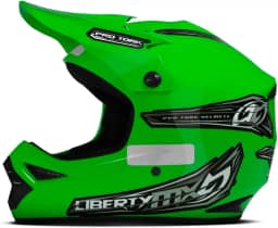 Capacete Motocross Pro Tork Liberty Mx Pro Verde Tam. 58