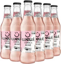 Água Tônica Rosé 255ml pacote com 6 unidades
