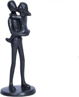 HAFKOIS Presentes de pai de filha estatueta de pai e filha presente de aniversário para pai presentes de aniversário de pai de filha escultura para dia dos pais presentes de aniversário de Natal para