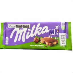 Chocolate Milka Whole Hazenuts 95g