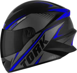 CAPACETE FECHADO PRO TORK R8 AZUL TAM. 58 VIS. FUMÊ