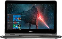 Laptop/Tablet PC 2 em 1 com tela sensível ao toque 2 em 1 Dell Inspiron 3000 2018, processador AMD A6-9220e 2,5 GHz, 4GB 2400MHz DDR4, SSD de 32 GB, Bluetooth, WiFi, MaxxAudio, Windows 10 (cinza)