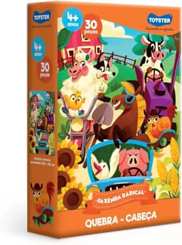 Toyster - Quebra-cabeça - Fazenda Radical - 30 peças