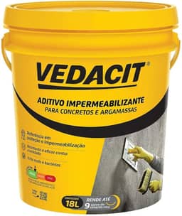 Aditivo Impermeabilizante para Concreto, Branco, 18 L, Vedacit