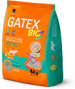 Granulado Higiênico Natural para Gatos, 100% Natural, Biodegradável, Controle de Odores, 4kg