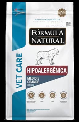 FÓRMULA NATURAL Ração Vet Care Hipoalergênica Para Cães Porte Médio E Grande 2 0Kg Fórmula Natural