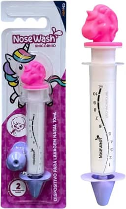 SERINGA P/ LAVAGEM NASAL NOSEWASH 10ML - UNICORNIO