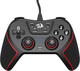 Controle Gamer Redragon Ephemera Preto e Vermelho USB G713