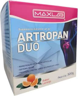 Artropan Duo Colágeno Tipo 2 Pó - 300g Laranja