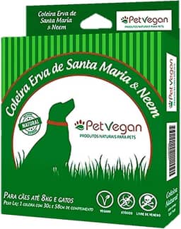 Coleira Para Cachorros, 08kg e Gatos,Coleira Erva de Santa Maria e Neem,Passeio e Viagem,Confortável e Resistente