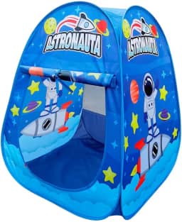 DM Toys Barraca Infantil Dobrável Astronauta Azul