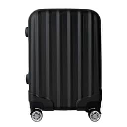 Mala de Viagem de Bordo Silent Noronha 10kg - Padrão ANAC | Rígida em ABS | 4 Rodas Duplas 360° | Cadeado Numérico Integrado | Leve e Resistente (Cor Preto)