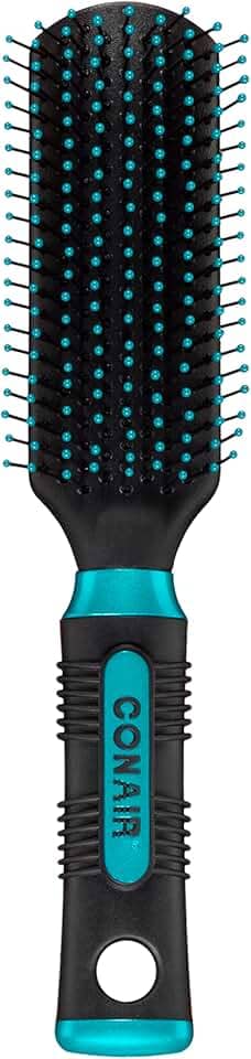 Conair Escova de cabelo desembaraçadora Salon Results – Para homens e mulheres, todos os tipos de cabelo com cerdas de nylon