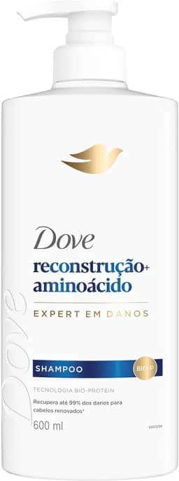 Dove Shampoo Reconstrução + Aminoácido 600ml Pump