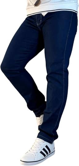 Kit até 3 Calça Masculina Jeans com Elastano Premium Estilo Casual Reta Slim