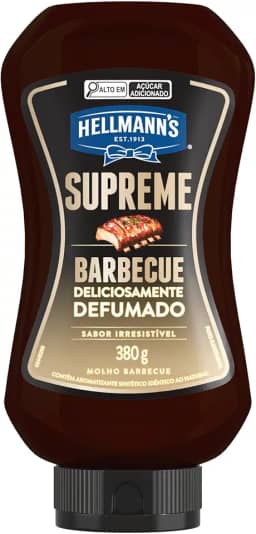 Molho Barbecue Defumado Hellmann's Supreme Squeeze 380g