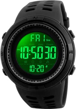 Relógio Masculino Skmei Led Digital 1251 A Prova D’Água - Preto