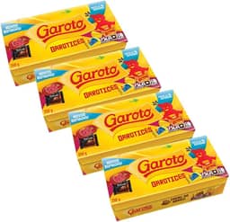 Kit 4 Caixas Bombons Sortidos Garotices 250g - Garoto