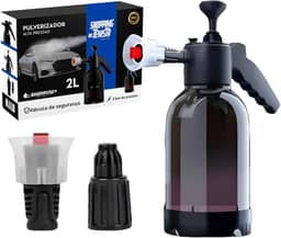 Pulverizador de Espuma Manual Automotivo 2L, Alta Pressão, Snow Foam para Lavagem de Carros e Motos
