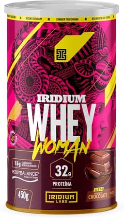 Whey Protein Woman Body Collagen - 450g - Iridium Labs Sabor: Milkshake de Chocolate