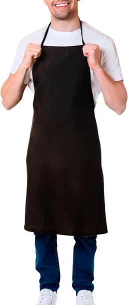 Avental Churrasqueiro Cozinheiro Impermeável Preto