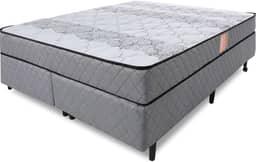 Cama Box Colchão Queen Firme Espuma D33 Antialérgico Certificado 158x198x51cm - BF Colchões