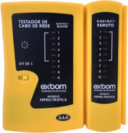 Testador de Cabo de Rede [RJ45/RJ11]