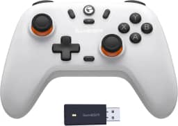 Controlador sem fio GameSir Nova Lite 2.4g para PC com Windows, iPhone, Android, Switch e Steam Deck, Controle Bluetooth Gamepad com gatilho de efeito Hall, Turbo, vibração Rumble(Nova Lite(Branco))