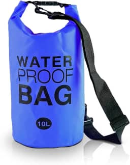 Bolsa Saco Estanque à Prova D'água 10L Alça Ajustável para Piscina Praia e Mergulho Impermeavel PVC