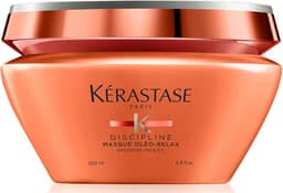 Kérastase Discipline Masque Oléo-Relax, Máscara Capilar de Hidratação Para Cabelos com Frizz e Volume, Redução de Volume e Ação Antifrizz 24h, com Complexo Morpho-Huiles, 200ml