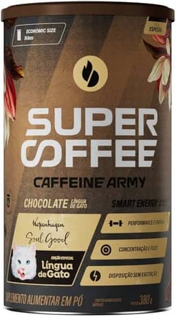 SuperCoffee Lingua de Gato - Economic Size (380g) - Caffeine Army