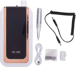 Broca elétrica para unhas, profissional, recarregável, portátil, lixa de unhas, alta velocidade, 45000 RPM, ferramentas de manicure e pedicure para unhas de gel acrílico, uso em