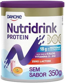 Nutridrink Suplemento Protein Pó Sem Sabor Danone Nutricia 350G