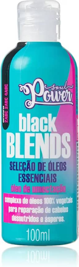 Óleo de Umectação Black Blends Soul Power - Nutre e Repara - 100ml