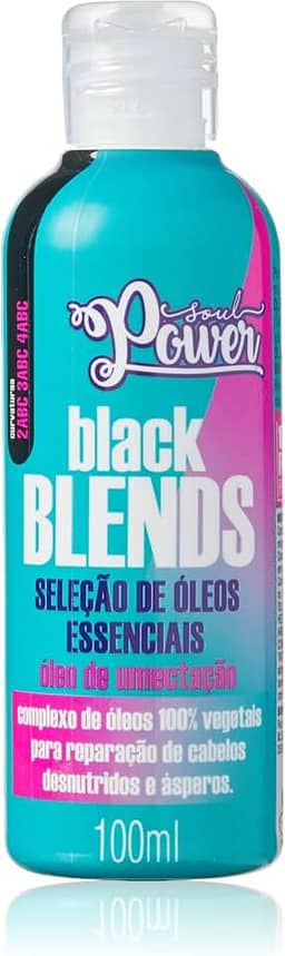 Óleo de Umectação Black Blends Soul Power - Nutre e Repara - 100ml