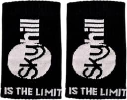 Munhequeira Skyhill Canelada Crosfit Cross Training Usar Com Grip Seca Suor Tamanho Único Preto