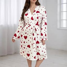 Roupão de quimono feminino, curto, leve, de malha macia, casual, roupão de banho para mulheres