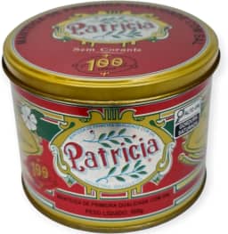 Manteiga PATRICIA Lata 500g - Sem conservantes - Com Sal - 100 Anos de Tradição Mineira do Interior